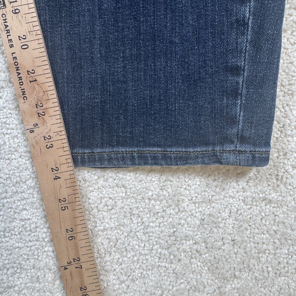 FRAME Le Garcon Crop Jeans Women's Dark Wash Size 31 Straight Leg Denim (36x24) - Picture 6 of 6